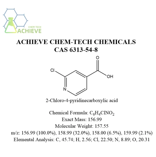 2-Chloro-4-pyridinecarboxylic acid CAS 6313-54-8 | Shaanxi BLOOM Tech Co., Ltd 2-Chloro-4-pyridinecarboxylic acid CAS 6313-54-8 | Shaanxi BLOOM Tech Co., Ltd