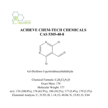 4,6-Dichloro-5-pyrimidinecarbaldehyde CAS 5305-40-8 | Shaanxi Achieve chem-tech Co.,Ltd 4,6-Dichloro-5-pyrimidinecarbaldehyde CAS 5305-40-8 | Shaanxi Achieve chem-tech Co.,Ltd