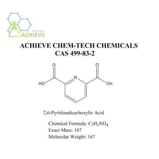 2،6-حمض بيريدينيكربوكسيليك CAS 499-83-2