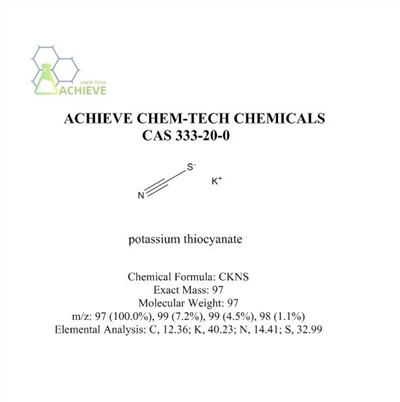 حل الثيوسيانات البوتاسيوم CAS 333-20-0