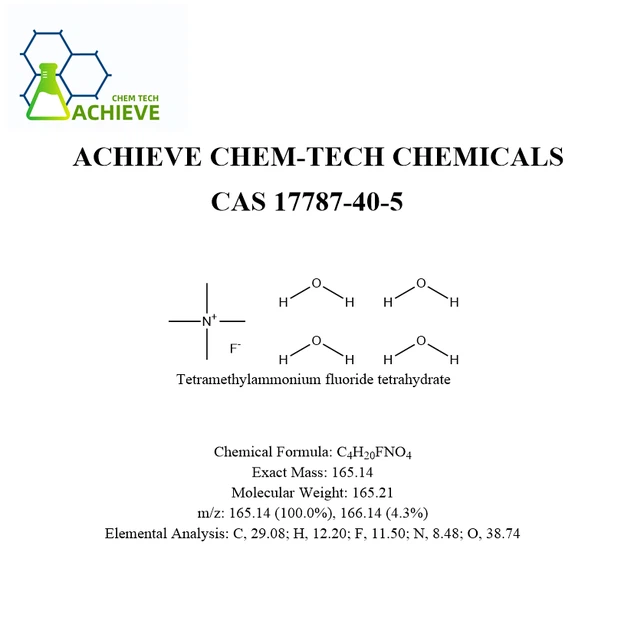 Tetramethylammonium Fluoride Tetrahydrate CAS 17787-40-5 | Shaanxi BLOOM Tech Co., Ltd Tetramethylammonium Fluoride Tetrahydrate CAS 17787-40-5 | Shaanxi BLOOM Tech Co., Ltd