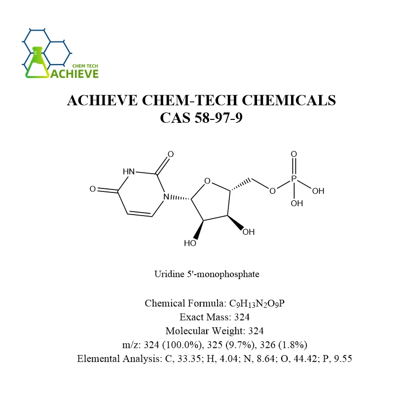 CAS 58-97-9 Uridine 5'-monophosphate structure | Shaanxi BLOOM Tech Co., Ltd CAS 58-97-9 Uridine 5'-monophosphate structure | Shaanxi BLOOM Tech Co., Ltd