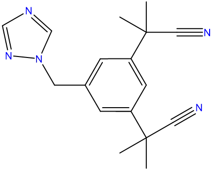 Anastrozole Structure | Shaanxi BLOOM Tech Co., Ltd Anastrozole Structure | Shaanxi BLOOM Tech Co., Ltd
