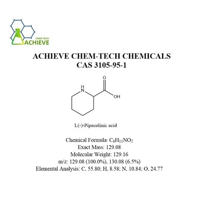 L(-)-حمض البيبيكولينيك CAS 3105-95-1