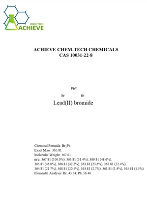 Lead (II) Bromide CAS 10031-22-8