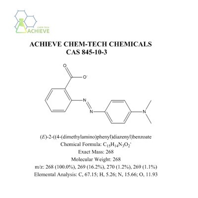 ميثيل ملح الصوديوم الأحمر CAS 845-10-3